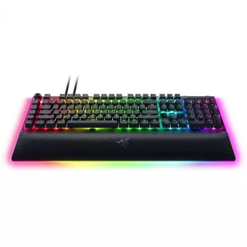 Teclado Razer BlackWidow V4 Pro Gaming USB QWERTZ alemão preto mecânico RGB