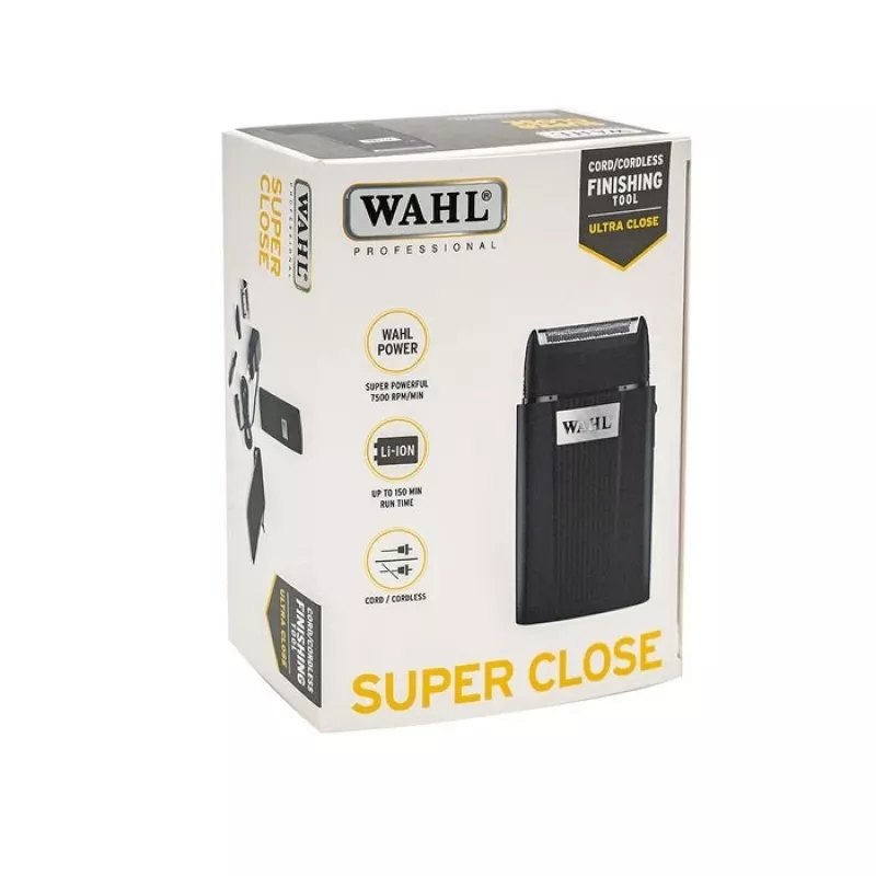 Wahl Super Close 3616-0470 AC/bateria preto