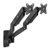 Suporte de parede Maclean para dois monitores, 17-32'', máx. 9 kg, mola mecânica, MC-988