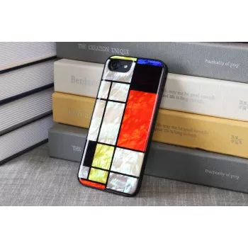 Capa de proteção iKins para Apple iPhone 8/7 Mondrian preto