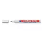 Marcador permanente Edding 8750 ponta redonda branco