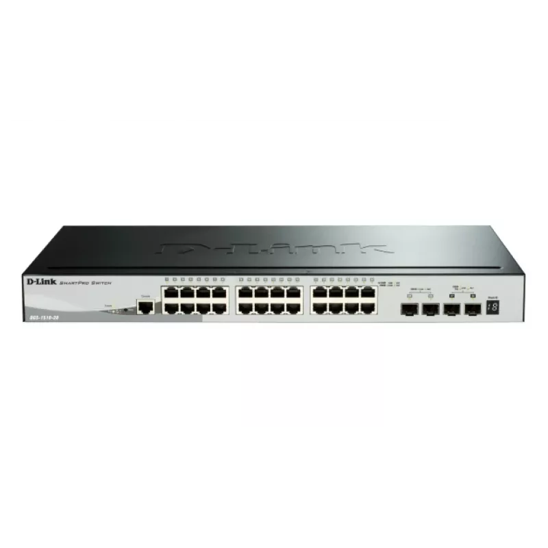 D-Link Switch Smart Managed Gigabit Stackable POE de 52 portas incluindo 4 x 10G SFP+