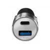 Fonte de alimentação para automóvel LogiLink – 36 Watt – 3 A – PD 3.0, QC 3.0 – 2 portas de saída (USB, USB-C de 24 pinos)