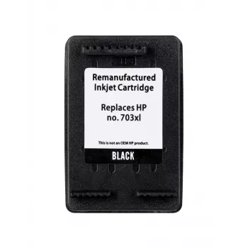 Tinta de impressora Superbulk HP B-H703BK (substituto do HP 703 CD887) Standard Preto