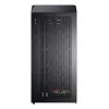 Caixa de PC Micro Tower Montech X5M (B) – Micro-ATX/Mini-ITX, 3x120mm à frente, 1x120mm atrás, suporta fontes de alimentação ATX, 2x3,5 polegadas + 4x2,5 polegadas, preto