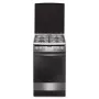 Amica 57GEH2.33HZpTaXx fogão misto a gás e elétrico, 4 bocas, forno de 62 l, ar quente, 50 cm, Inox