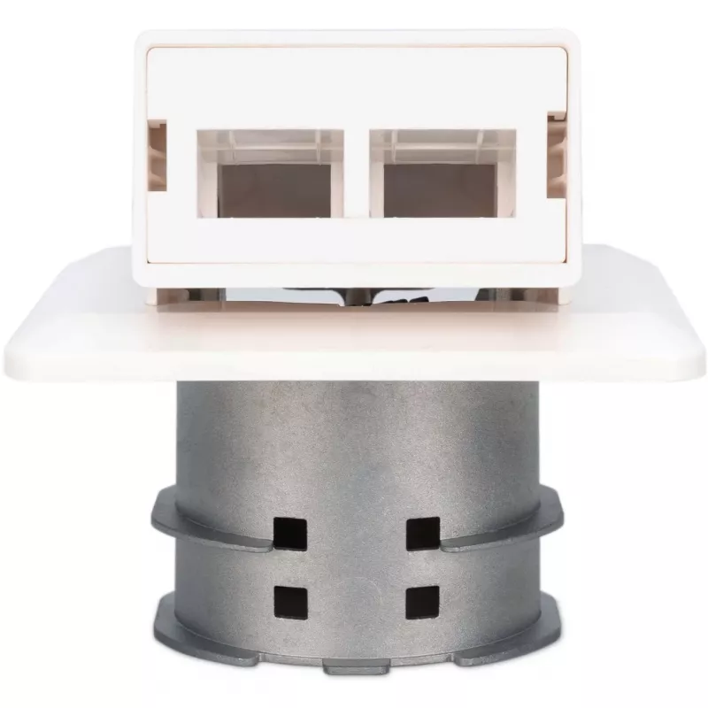 Tomada de parede de fibra ótica FTTH Digitus DN-93201 adaptador SC/LC 86x30x86mm