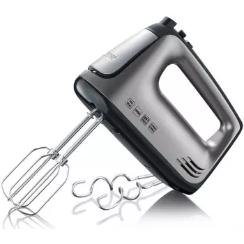 SEVERIN HM 3832 - batedeira manual - 400 W - cinzento metálico/preto/aço inoxidável