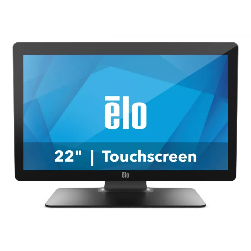 Monitor ELO 2202L 22 polegadas FHD tátil capacitivo 10 toques USB antirreflexo sem moldura com suporte