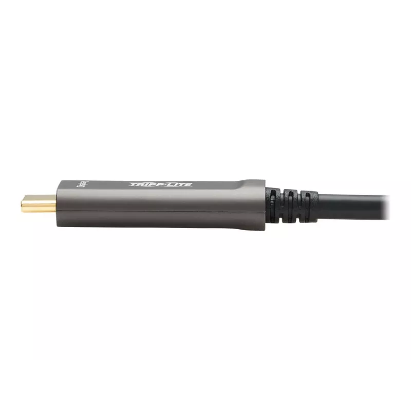 Cabo de fibra ótica ativo (AOC) com certificação plenum USB-C para USB-C da série Eaton Tripp Lite