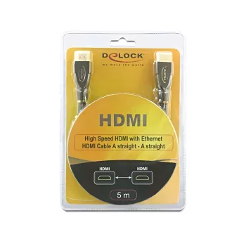 Cabo HDMI DeLOCK 5m HDMI AM/AM