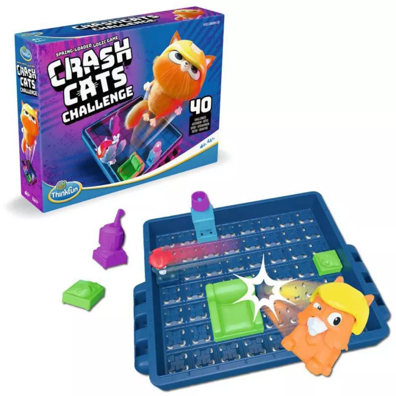 Crash Cats Challenge, jogo de lógica