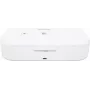 Manhattan desinfetor UV para telefone com carregador sem fios, superfície de carregamento sem fios de 10 W, LEDs UV integrados para eliminar germes, vírus e bactérias, ciclo de limpeza rápido de 1 ou 5 minutos, desligamento automático da luz UV ao abrir, branco, 3 anos de garantia