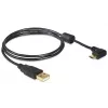 Cabo USB DeLOCK 83147 USB 2.0 1 m USB A Micro-USB B preto