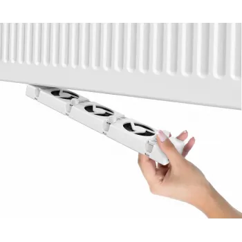 Conjunto de expansão SpeedComfort branco, 30 m³/h, 0,55 W, 20 dB, 340×70×23 mm