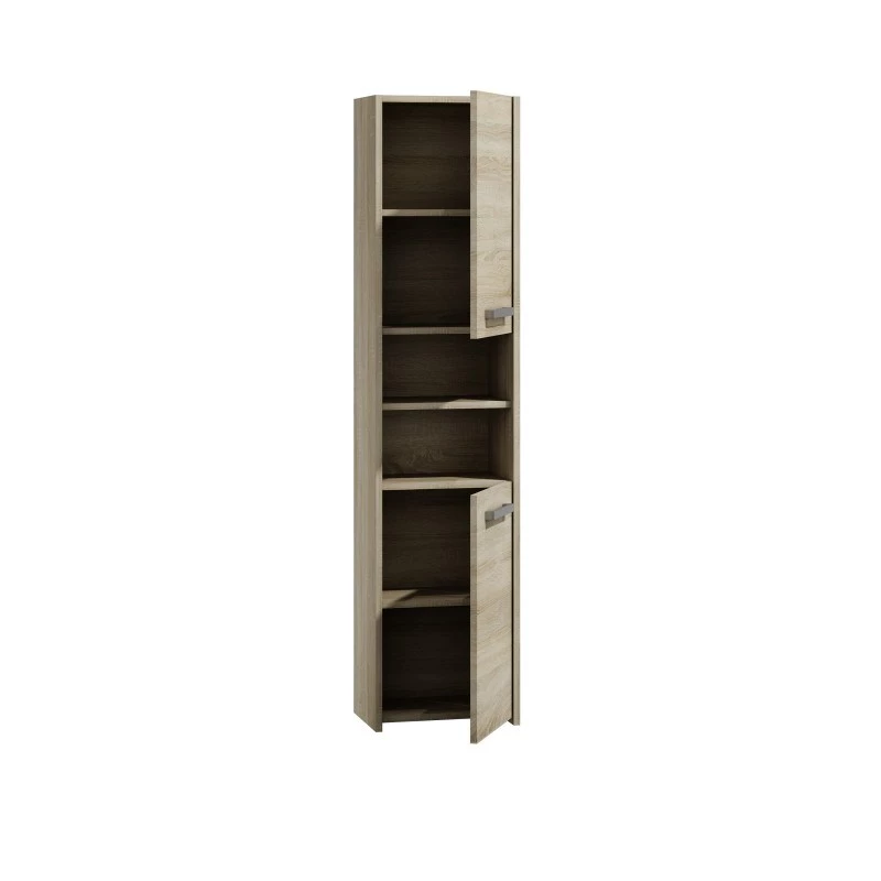 Top E Shop S40 SONOMA móvel de arrumação para casa de banho, carvalho