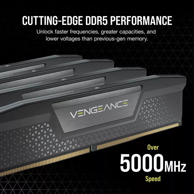 Kit de memória VENGEANCE® 48GB (2x24GB) DDR5 DRAM 7000MT/s CL36