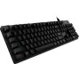 Teclado de gaming Logitech G512, Preto, com fios, layout suíço, 920-009347