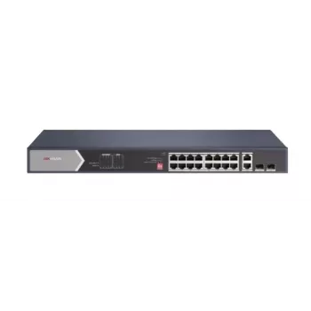 Switch de rede Hikvision DS-3E0520HP-E não gerido Gigabit Ethernet (10/100/1000) Power over Ethernet (PoE) azul