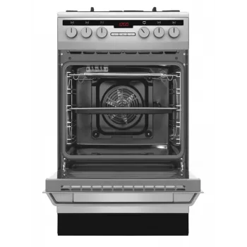 Fogão independente AMICA 58GEH3.31HZpTaDA(Xx) Pizza Wok, classe de eficiência energética A