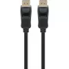 Cabo Essential DisplayPort Macho > DisplayPort Macho, 8K / 120Hz (Preto, 1 metro, 40 Gbit/s, DisplayPort 2.0 / 2.1)