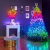 TWINKLY Strings 600 (TWS600STP-BEU) luzes inteligentes de árvore de Natal 600 LED RGB 48 m