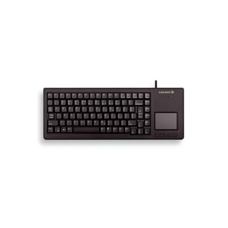 Teclado universal com touchpad CHERRY XS USB QWERTZ alemão preto