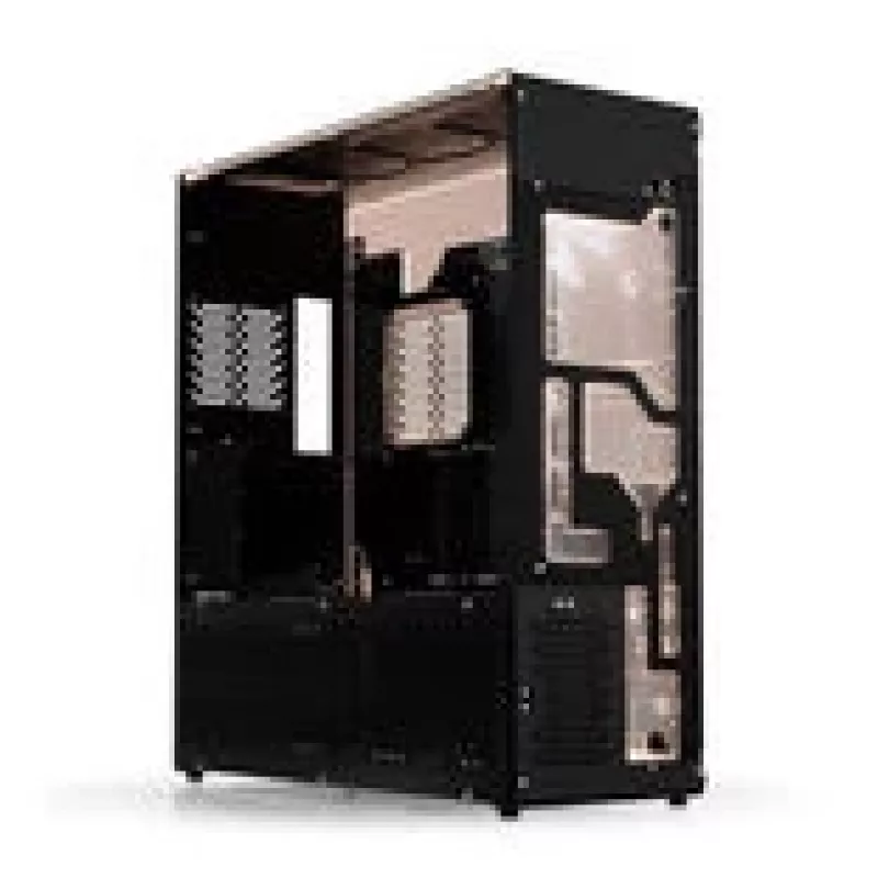Caixa de refrigeração líquida Singularity Computers Stream-M, Big Tower, XL-ATX, RGB – preto
