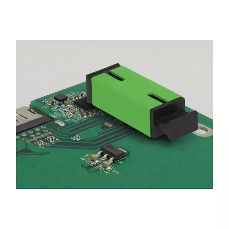 Acoplador de fibra ótica PCB DeLOCK 86932 SC Simplex fêmea para SC Simplex fêmea