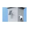 Câmara de segurança IP com cúpula Reolink B430 + Solar, 5 MP, sem fios, alimentação por bateria e solar, montagem na parede, interior/exterior, branco