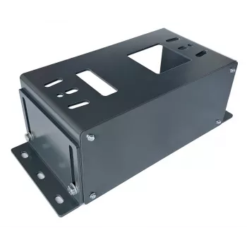 Base de montagem 15,5–24 cm ZINK RAL7016 para motores NICE, FAAC, GENIUS, BENINCA, KEY, CAME e ROGER