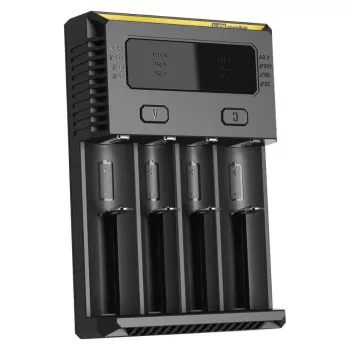Carregador de baterias Nitecore NEW i4 pilha doméstica AC