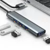 Adaptador HUB USB 3.0 4em1, 4x USB 3.0