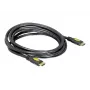 DeLOCK - Cabo de vídeo / áudio - HDMI - HDMI, 19 pinos (M) - HDMI, 19 pinos (M) - 5 m (82455)