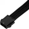 SilverStone SST-PP07E-EPS8B cabo de extensão EPS de 8 pinos para EPS/ATX de 4+4 pinos, 30 cm, preto
