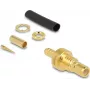 Conector coaxial DELOCK 91787 SMB 50 Ω, 1 unid.