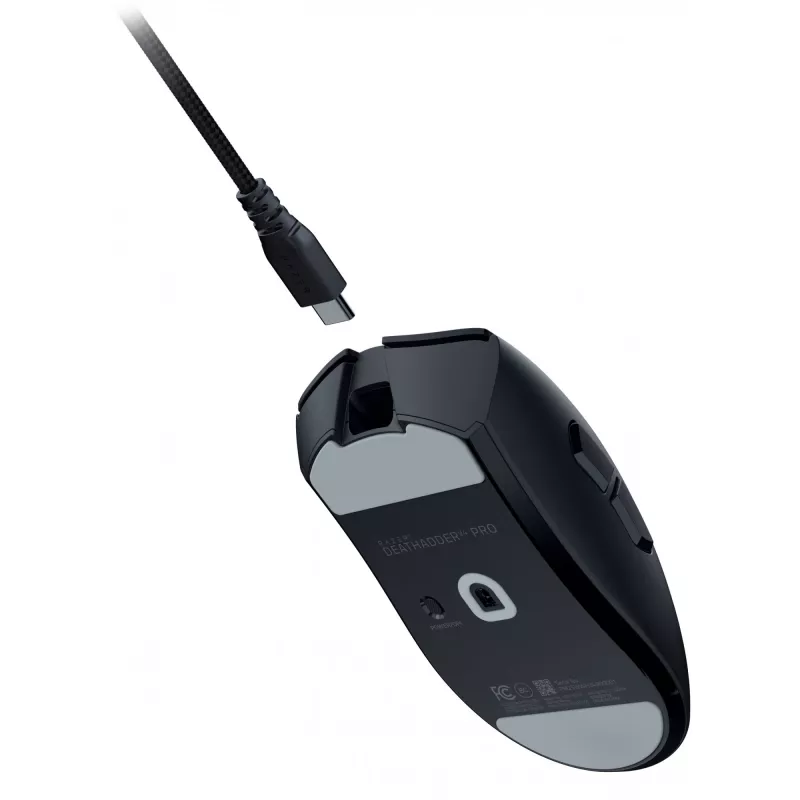 Rato Razer DeathAdder V4 Pro RF sem fios + USB Type-A
