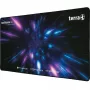 Tapete de rato Wortmann TERRA Mauspad XXL PURE Gaming preto/roxo com costura preta, 900 x 400 x 3 mm