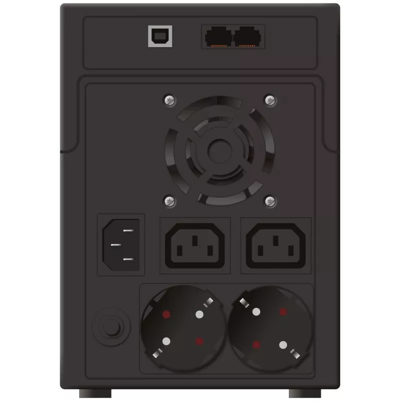 PowerWalker VI 2200 fonte de alimentação ininterrupta (UPS) 2,2 kVA 1100 W 4 saídas AC