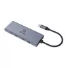 Hub multiporta Akasa 4 portas USB-C (USB 3.2 Gen 2) com conector USB-C alumínio (anodizado) AK-CBCA32