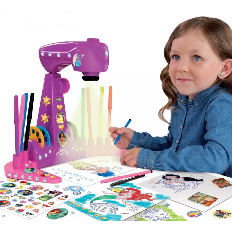 Projetor de princesa
