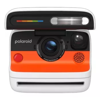 Polaroid Flip 79 x 79 mm preto, laranja, branco