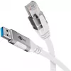 Goobay 74160 - Cabo adaptador de rede USB 3.0 Type-A Gigabit Ethernet 3 m - placa de rede - 1.000 Mbit/s (74160)