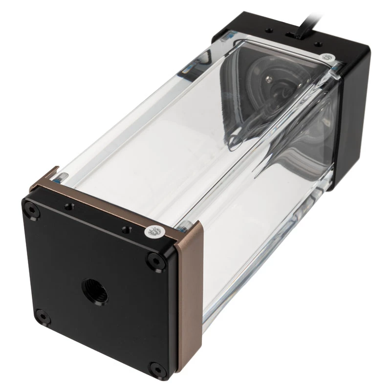 Reservatório (depósito de expansão) BitsPower Premium Cuboid 150 mm acrílico - BPPRE-WTCR150