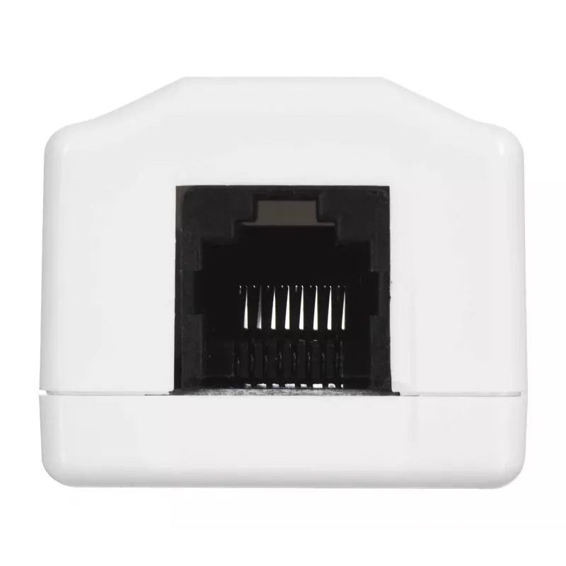 Tomada de rede LANBERG RJ-45 OU6-0001-W, Cat6, branco