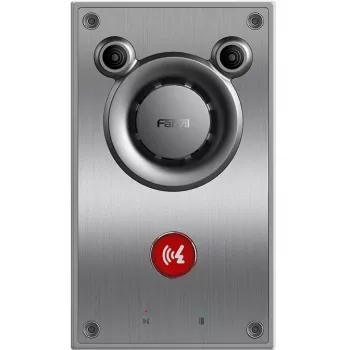 Intercomunicador áudio Fanvil A12 PoE HD Voice, telefone SIP de secretária com função mãos-livres