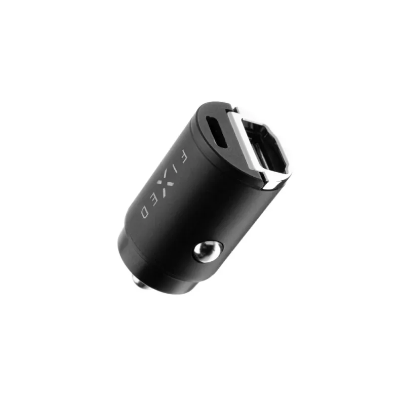 Carregador de automóvel FIXED FIXCC30M-CU-BK 30W USB‑C para tomadas de veículo