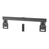 Suporte de parede fixo para TV WENTRONIC Goobay Ultraslim 70822 XL preto para ecrãs planos