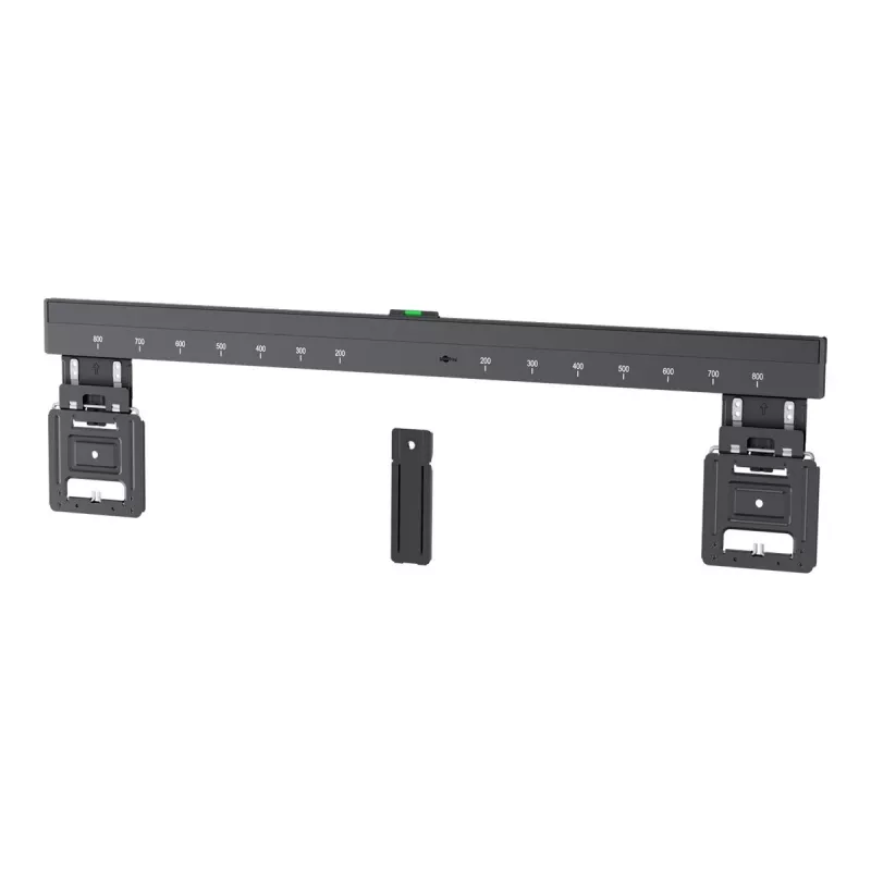 Suporte de parede fixo para TV WENTRONIC Goobay Ultraslim 70822 XL preto para ecrãs planos
