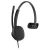 Auscultador USB monaural com fios HP Poly Mission 415 — leve com 99 g, design de uma orelha
